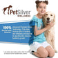 PetSilver Wound & Skin Spray - Dog Wound Spray, Hot Spot, Allergy Relief for Dogs, Itch Spray for Cats - Natural Skin Soother - Chelated Silver, Superior to Colloidal Silver - Made in USA - 8 fl oz