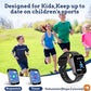 Goodatech Smart Watch for Kids 4-12 Years Boys Girls, 26 Puzzle Games,HD Camera,Video Music Player,Pedometer,Flashlight,Calendar,Alarm Clock,Aluminum Case,Sport Band (Black)