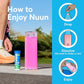 Nuun Sport Electrolyte Tablets with Magnesium, Calcium, Potassium, Chloride & Sodium, Gluten Free & Vegan, Watermelon, 8 Pack (80 Servings Total)