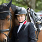 TIPPERARY EQUESTRIAN Horse Riding Helmet - Royal Wide Brim - English Style Protective Horseback Riding Apparel - Safety Helmet with Cooling Ventilation