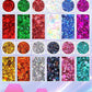 Body Glitter Face Glitter for Women Kids, 12 Colors Halloween Face Glitter, Hair Glitter Gel, Cheer Makeup Stuff, Face Painting Kit Rave Festival Party Christmas Makeup Accessories