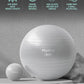 Yoga Ball for Exercise, Pilates Set, 4 Sizes Fitness Ball for Workout, Birthing, Pregnancy, Physical Therapy- Pump Included