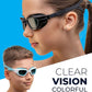AqtivAqua Swimming Goggles for Kids, MINI-DX Wide View Swim Goggles for Kids Boys Girls, Anti Fog No Leaking