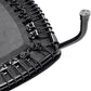 Sunny Health & Fitness Springless Mini Fitness Trampoline – Premium Adjustable Bungee-Style Indoor/Outdoor Exercise Rebounder for Quieter and Safer Workouts