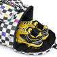 Kalesi Gym Duffle Bag Backpack 4-Way Waterproof with Shoes Compartment for travel Sport Hiking laptop (Checkerboard)