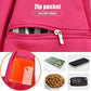 Tomkas Dog Sling Carrier for Small Dogs Puppy Carrier for Small Dogs (Rose red, for Pets Weight 2-7 lbs)