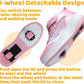 Wooowyet Roller Skate Shoes for Kids Boys Girls Rechargealbe Wheels Sneakers Fashion Roller Wheeled