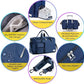 FIORETTO Women's Gym Duffle Bag with Shoes Compartment, 37L Capacity, Ideal for Travel, Gym, Sports, Duffel, Weekender
