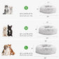 Love's cabin Calming Dog & Cat Bed, Cat Bed for Indoor Cats,Anti-Anxiety Donut Round Dog Bed,Fluffy Faux Fur Washable Bed for Small Medium Pet,Grey,30"