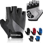 ROCKBROS Cycling Gloves for Men Women - Breathable Gel Pad Road Mountain Bike Gloves - Touch Screen Anti-Slip MTB Gloves for Cycling Workout Outdoor Sports