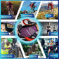 KINGSBOM Breathable Cycling Gloves, Shock-Absorbing Bike Gloves with Light Silicone Gel Pad, Anti-Slip Bicycle Gloves for Men and Women