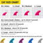 zetpo Cat Nail Caps | Cat Claw Covers | with Adhesives and Applicators (S, 5X Glitter Random Colors | 100 pcs)