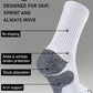 Elite Cushioned Compression Mid-crew Socks 4-Pack for Youth Women Men