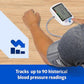Medline Advanced Automatic Blood Pressure Monitor, Universal Upper Arm Cuff, Large Digital LCD Display, Stores Up to 90 Readings, Carrying Case and Batteries Included