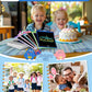 TEKFUN Toys for Kids, 10in 2 Pcs LCD Kids Writing Tablet Erasable Doodle Board Reusable Drawing Pad for Kids Boys with Anti-Lost Stylus, Car Trip Blue Toys Christmas Birthday Gift for Ages 3 4 5 6 7