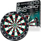 Harrows Dart Board Quadro I Unique and Exclusive 3 Scoring Zones I Ultimate Challenge 240 Maximum Score I Darts Board with Ultra Thin Knife Wire I Compatible with Dart Board Stand, Dart Board Lighting