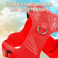 Dog Harness Step in Dog Vest Harness, Reflective Adjustable Puppy No Pull Harness Breathable Soft for Small and Medium Dogs Cats, Red, XS