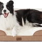 Bedsure Orthopedic Dog Beds Large Sized Dog - Washable Large Dog Cat Bed Waterproof, Comfort Dogs Couch Sofa with Washable Removable Cover, Pet Bed with Nonskid Bottom, Plaid-Brown, 35"