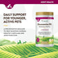 NaturVet – Glucosamine DS - Level 1 Maintenance Care | Preventative Care to Maintain Healthy Cartilage & Joint Function | Enhanced with Glucosamine & Chondroitin | for Dogs & Cats (240 Tablets)