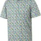 Men's Golf Polo Shirts Short Sleeve Striped Performance Moisture Wicking Dry Fit Golf Shirts for Men