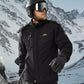 TACVASEN Winter Jacket Men's Water-Resistant Fleece Jacket Snow Ski Jacket Military Tactical Jacket Coat Parka Hood Raincoat