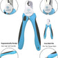 gonicc Dog & Cat Pets Nail Clippers and Trimmers - with Safety Guard to Avoid Overcutting, Free Nail File, Razor Sharp Blade - Professional Grooming Tool for Pets