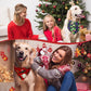 Weewooday 20 Pieces Christmas Dog Bandanas for Dogs Santa Claus Christmas Tree Triangle Pet Bib Adjustable Pet Bandana Soft Doggy Kerchief Accessories for Pet Costume Accessories Decor