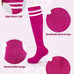 Kids Soccer Shin Guards and Socks Toddler Soccer Shin Pads Protective Defender Gear for 3-15 Years Old Youth Boys Girls