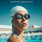 Swimming Goggles, No Leaking Swim Pool Goggles for Adults with Fog-Resistant, UV-Blocking Lenses for Men Women Youth