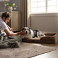 Bedsure XL Plus Orthopedic Dog Bed for Extra Large Dogs - Washable XLarge Dog Cat Bed Waterproof, Comfort Dogs Couch Sofa with Washable Removable Cover, Pet Bed with Nonskid Bottom, Hazel, 48"