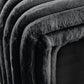 Storage Bench Pet Supplies Corduroy Bench Cat's nest to Hide for The Living Room, Entryway and Bedroom (Black)