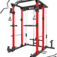 MAJOR FITNESS PLM03 Power Rack - 1400LBS Home Gym with Cable Crossover, Pull-Up Bar & Landmine, Strength Training Equipment