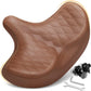 Wide Bicycle Seats for Comfort Men & Women, Oversized & Extra Soft Padded Bike Seat Cushion, Comfortable Large Bike Saddle for Ebike, Mountain Bike, Beach Cruiser, Stationary Exercise Bike