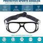 BLUE CUT Safety Outdoor Sports Goggles Unisex Anti Fog Ideal For Basketball Racquetball