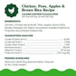 Greenies Smart Topper High Protein Wet Mix-in for Dogs, Chicken, Peas, Apples & Brown Rice Recipe in Vitabroth Broth - Bone Broth + Vitamins E & B1, 10 Count