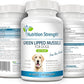 Green Lipped Mussels for Dogs for Joint Support & Inflammatory Relief, Promote Normal Mobility & Flexibility, Boost Prebiotic Activity, Support Gut Microbiome, 120 Chewable Tablets