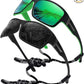 STORYCOAST Polarized Sports Sunglasses for Men Women Unbreakable Frame Cycling Fishing Driving