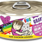 Weruva B.F.F. OMG - Best Feline Friend Oh My Gravy!, Chicken & Duck Dream Team with Chicken & Duck in Gravy, 5.5oz Can (Pack of 8)