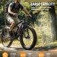 Ebike for Adults Electric, 52V 19.2Ah/32Ah, Peak 2000W/2500W E-Bike, 36/40MPH, 70 Miles/100Miles Long Range, Hydraulic Disc Brake, Off Road Snow Mountain E-Bike, 24"/26" Fat Tire Fast Electric Bicycle