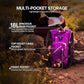 Everfun Hydration Backpack 18L with Water Bladder 2L/3L Hiking Water Backpack Women Men Hydration Pack Insulated Lightweight Day Hydropack with Storage for Hiking, Biking, Running, Festival