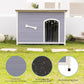 Large Solid Wooden Dog House,Suitable for Both Indoor and Outdoor, Suitable for Large Dogs and Animals of The Following Size, Easy to Clean,Can DIY,45.75" W x 31.25" D x 32.5" H