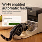 PETLIBRO RFID Automatic Cat Feeder, Collar Tag-Activated Personalized Meals, 5G&2.4G Wi-Fi Programmable Cat Food Dispenser with Cats Recognition & Diet Tracking for Multi-Pet Homes and Different Diets