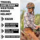 Troxel Cheyenne Rugged Horse Riding Helmet, Low-Profile, Self-Adjustable Design, Safety Horseback Riding Gear