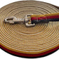Premium Horse Training Lunge Line with Alloy Trigger Buckle for Accurate Equestrian Training of 26 Foot (8 Meters)