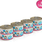 Weruva B.F.F. Play - Best Feline Friend Paté Lovers, Aw Yeah!, Tuna & Chicken Check Please! with Tuna & Chicken, 5.5oz Can (Pack of 8)