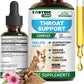 Dry & Wet Kennel Cough Natural Medicine & Relief for Dogs and Cats - Herbal Treatment Support Helps to Soothe Throat & Respiratory Trachea Comfort Supplement for Pets - Made in USA
