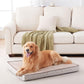 Orthopedic Memory Foam Dog Bed, Cooling Dog Beds for Extra Large Dogs -Waterproof Pet Bed for Crate with Removable Washable Cover, XXL(47inch,110Lbs)