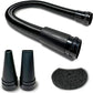 Flying Pig High Velocity Dog Pet Grooming Dryer w/Heater (Flying One, White w/Black Logo)