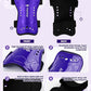 Kids Soccer Shin Guards and Socks Toddler Soccer Shin Pads Protective Defender Gear for 3-15 Years Old Youth Boys Girls
