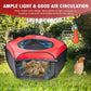 Brooder Box for Chick Starter Kit - Brooder Pen/Baby Chicken Supplies Brooder Box with Ideal Size Brooding Up to 15 Baby Chick, Duck and Quail